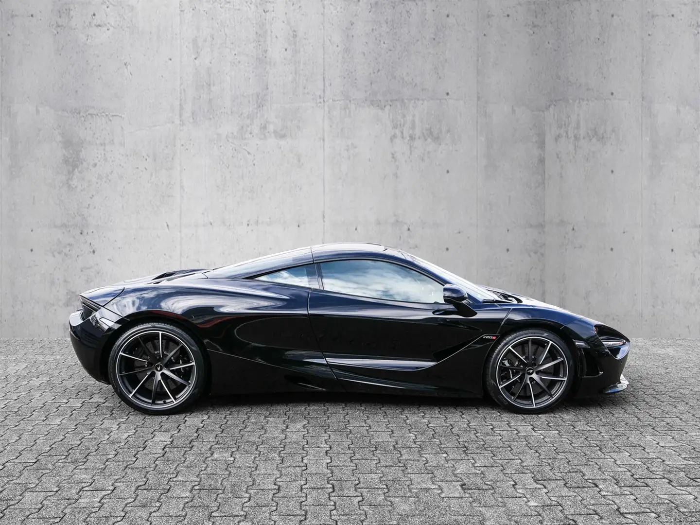 McLaren 720S Coupé Onyx Black, Door Upper Gorilla Glass Noir - 2