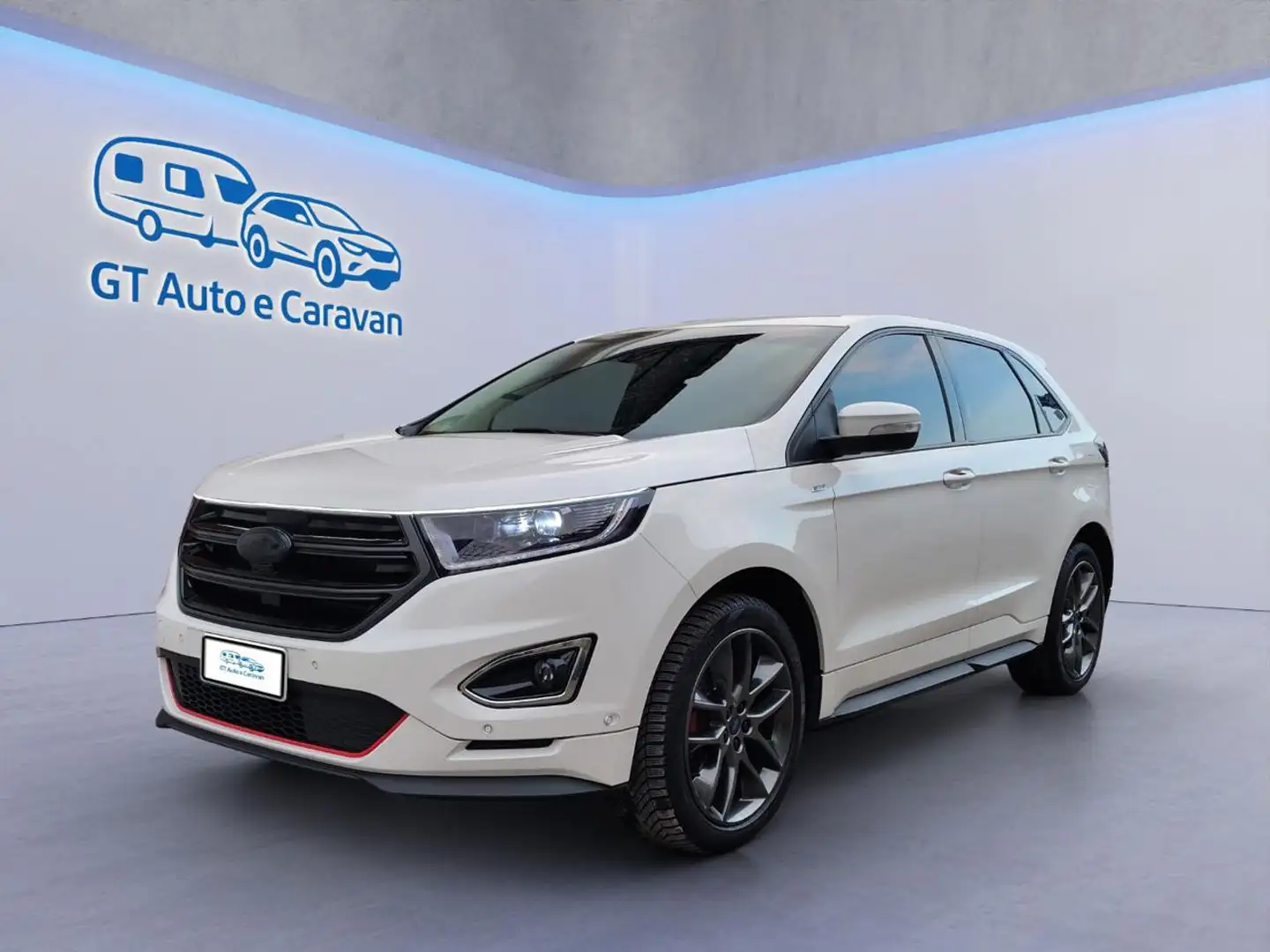 Ford Edge 2.0 TDCI 210 CV AWD S&S Powershift ST Line Blanc - 1