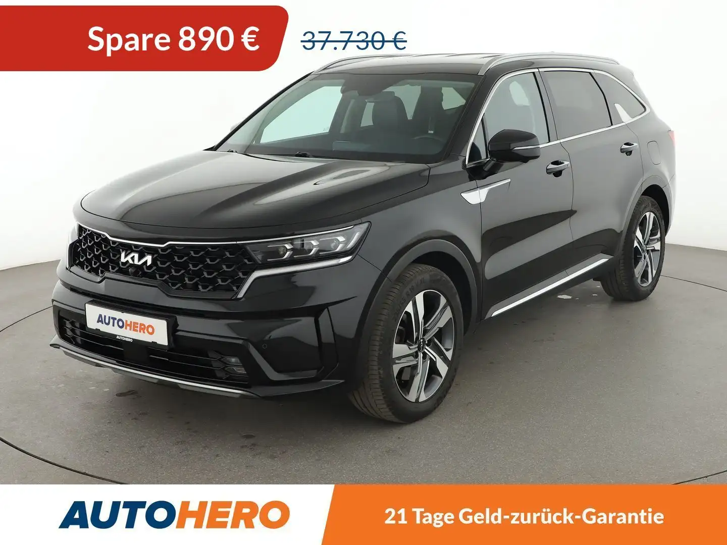 Kia Sorento 2.2 CRDi Spirit 4WD Aut*NAVI*LED*ACC*CAM*PDC*SHZ Schwarz - 1