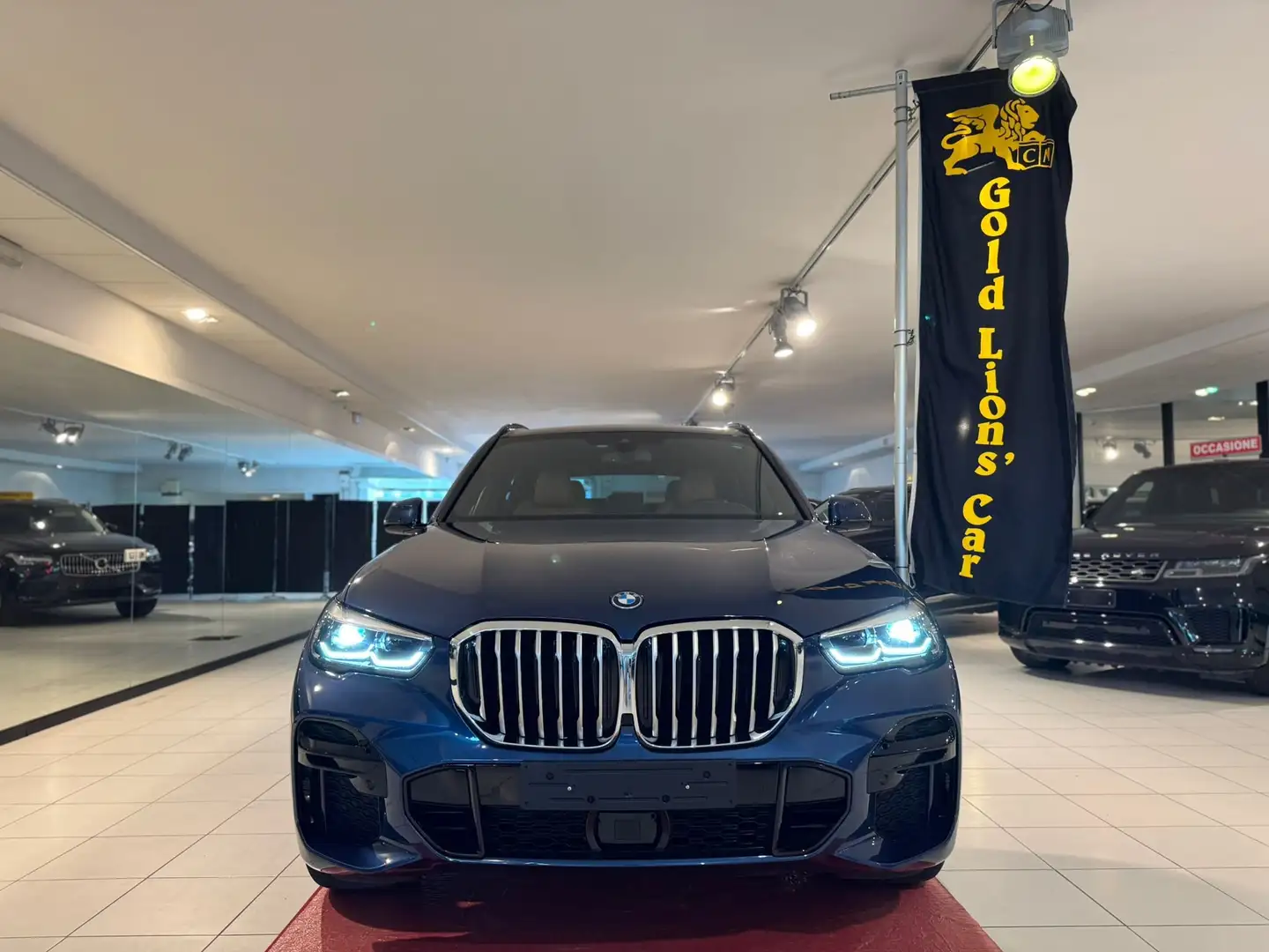 BMW X5 xdrive45e Msport auto STUPENDA*PLUG-IN*FULL PELLE Blu/Azzurro - 2