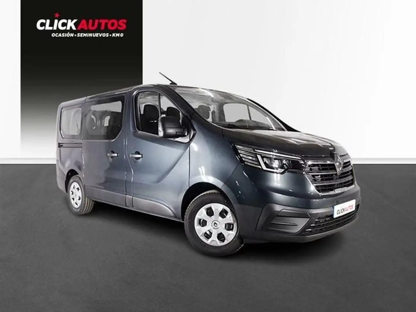Renault Trafic 2.0 DCI 110CV Authentic Energy Blue 9Plazas Gris - 2