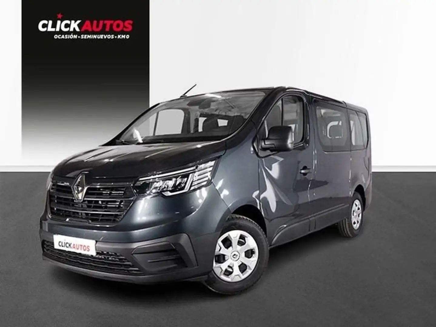 Renault Trafic 2.0 DCI 110CV Authentic Energy Blue 9Plazas Gris - 1
