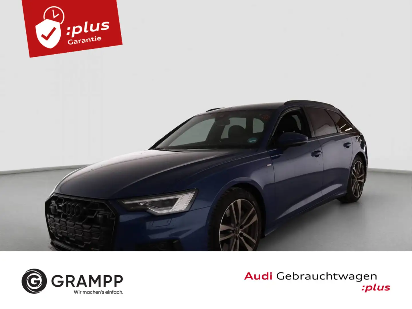 Audi A6 50 TFSI e S line quattro S-tronic +HUD+ Blau - 1