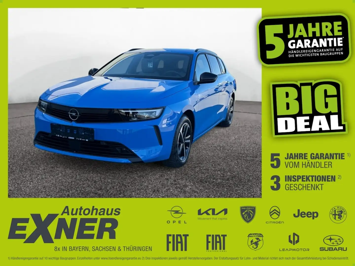 Opel Astra L Sportstourer 1.2 Turbo EDITION *AHK*LED Blau - 1