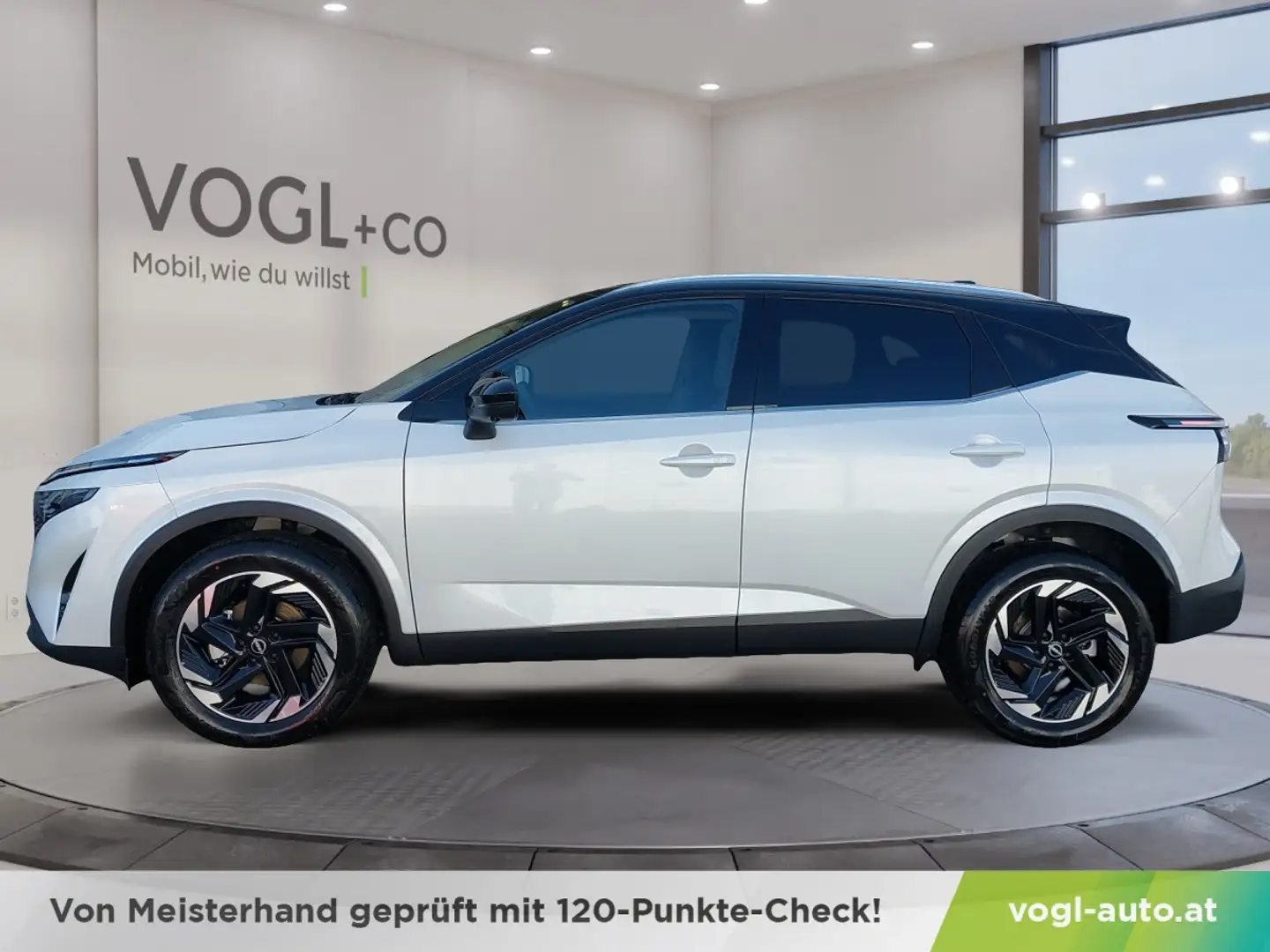 Nissan Qashqai N-CONNECTA+ 1.3 DIG-T MHEV 158 PS XTRONIC Weiß - 2