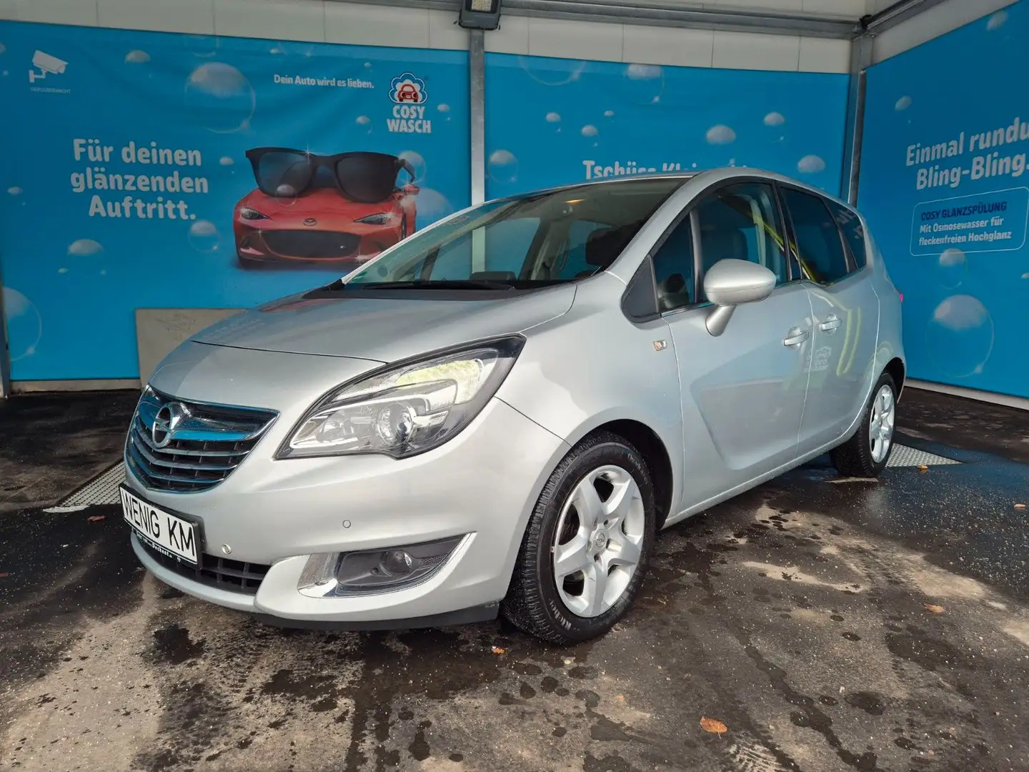 Opel Meriva B TÜV NEU LENKRADHEIZUNG SITZHEIZUNG PDC Silber - 1