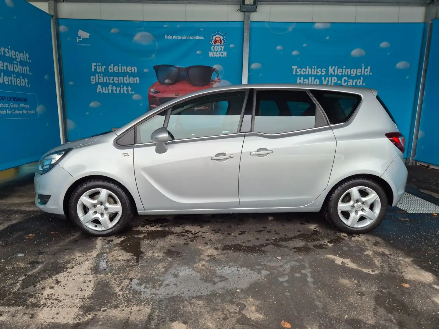 Opel Meriva B TÜV NEU LENKRADHEIZUNG SITZHEIZUNG PDC Silber - 2