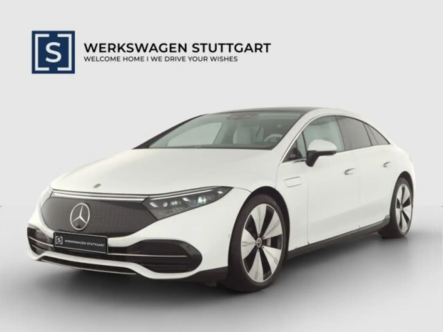 Mercedes-Benz EQS EQS 500 4M Premium+ 21" MAGNO MASSAGE AHK NP159 Weiß - 1