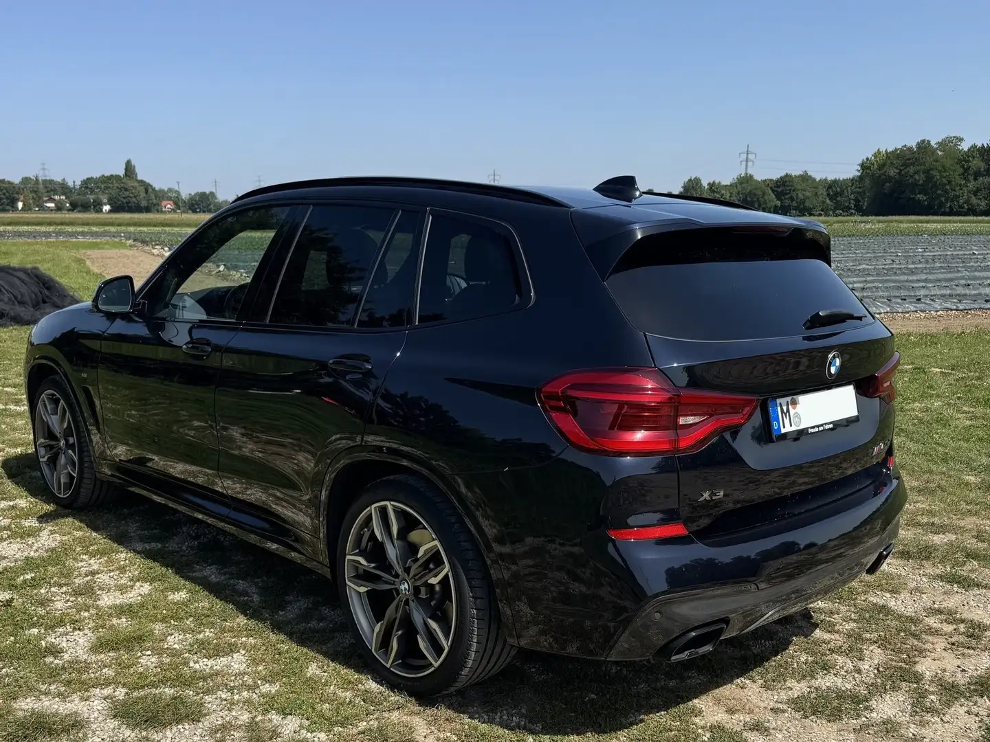 BMW X3 M 40d Inno 360° Pano S-Dach SpoSi Sport-AGA Noir - 2