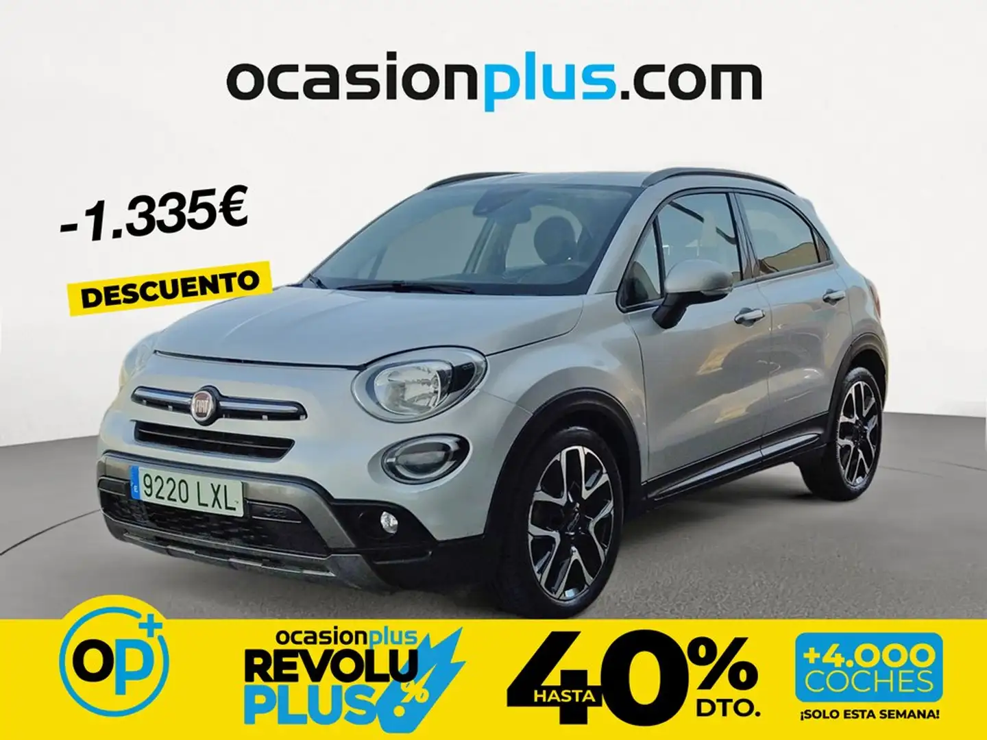 Fiat 500X 1.0 Firefly S&S Cross Gris - 1