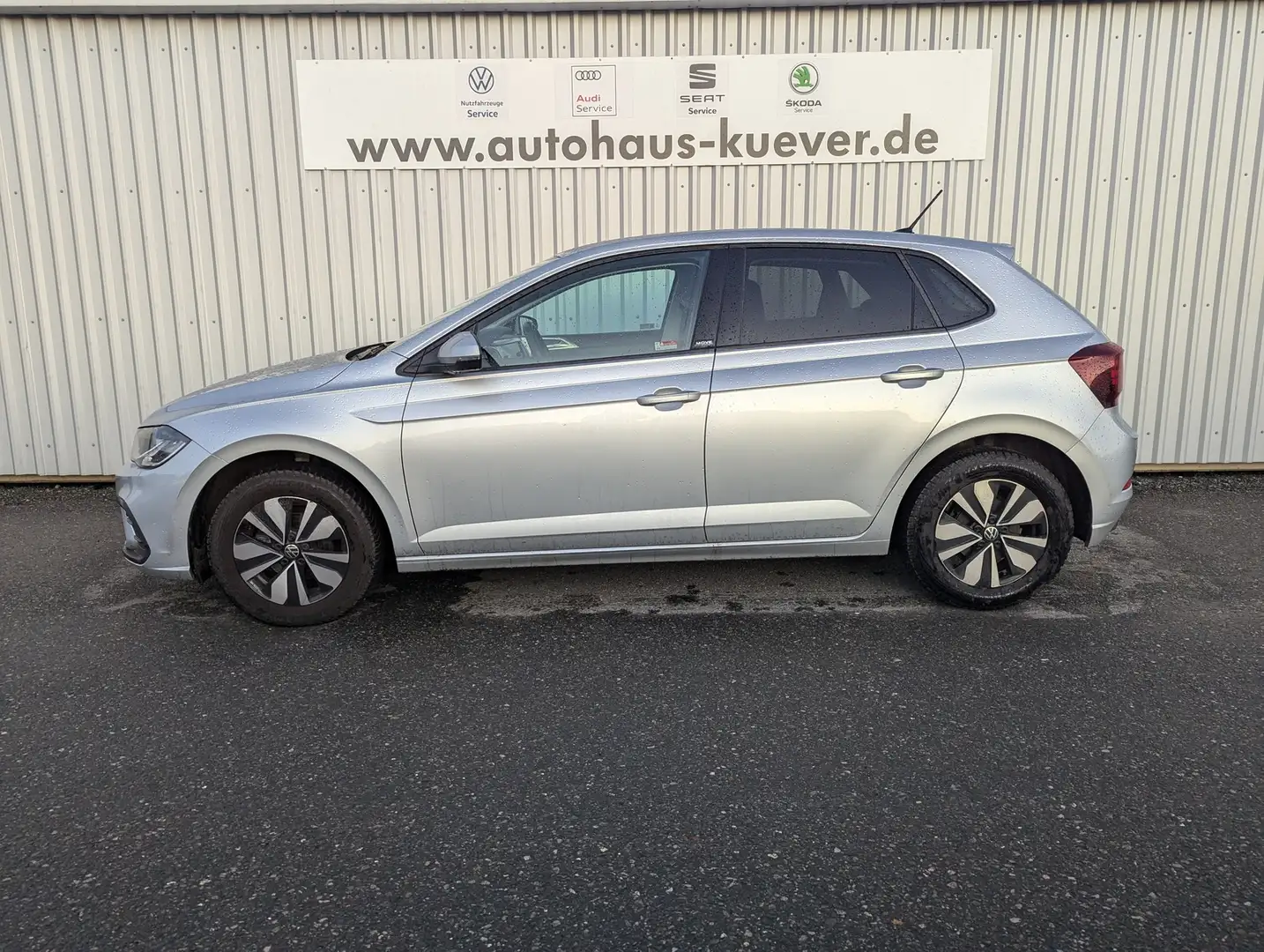 Volkswagen Polo Move 1,0 TSI ACC+LED+Shzg.+Einparkh.+15´´ Silber - 2