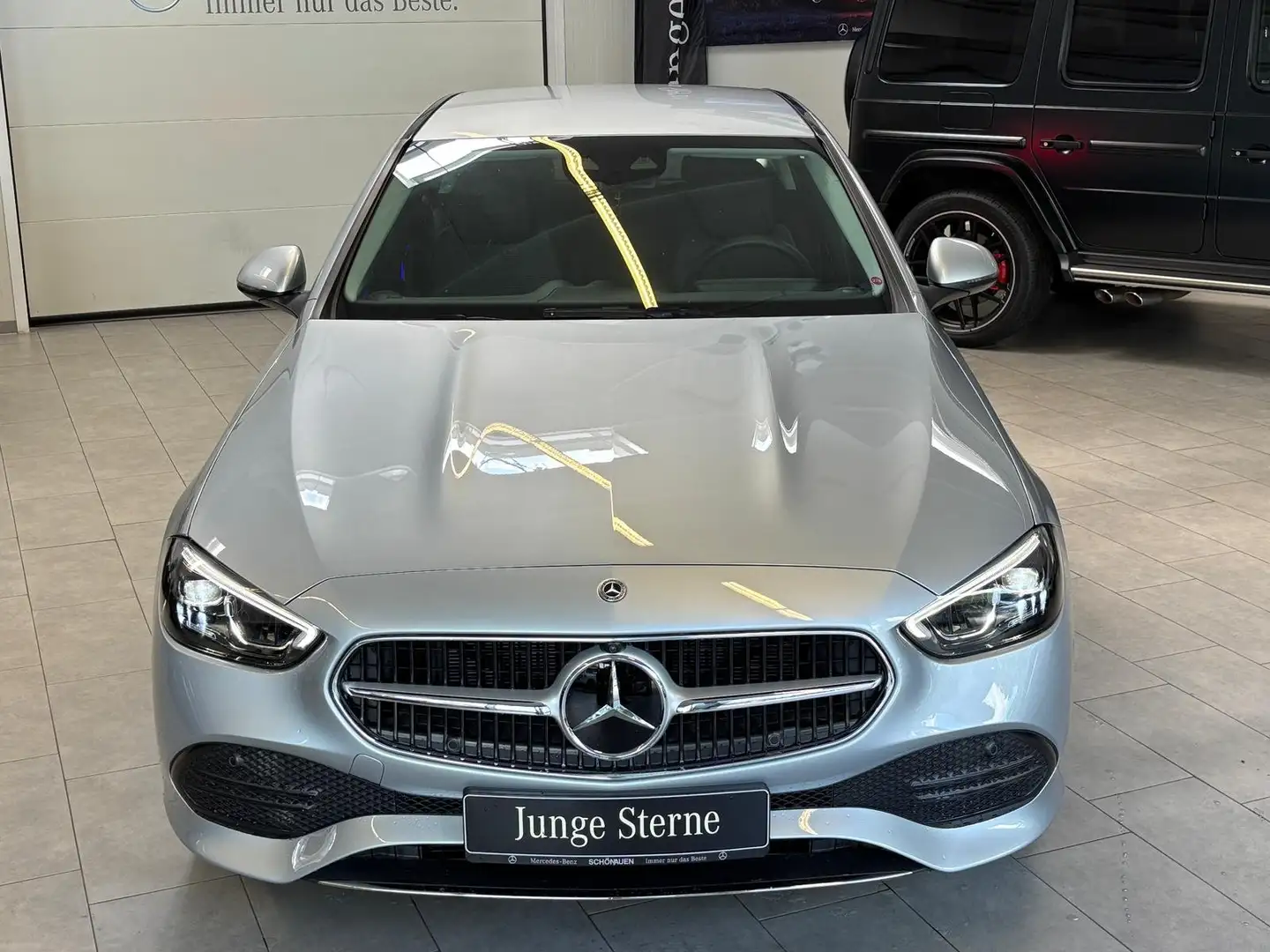 Mercedes-Benz C 180 AVATNGARDE ADV+DISTRONIC+360°+WINTERPAKET Plateado - 2