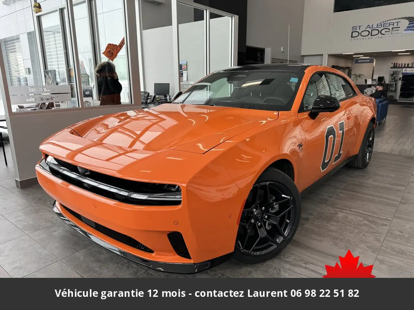 Dodge Charger Daytona R/T EV 500ch Tout compris hors homologatio Oranžová - 1