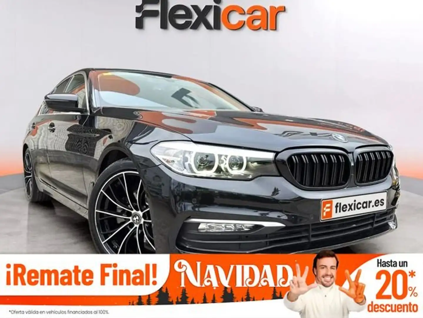 BMW 520 520d Noir - 1