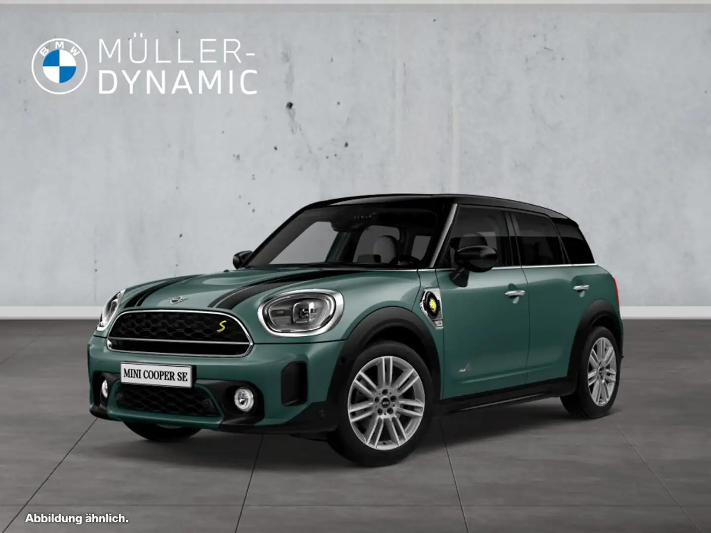 MINI Cooper SE Countryman Cooper SE ALL4 Countryman CLASSIC TRIM LED PANO HI Grün - 1