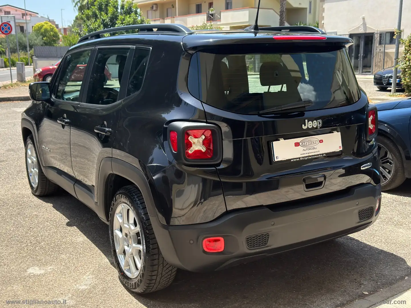Jeep Renegade 1.6 Mjt 120CV Longitude Schwarz - 2