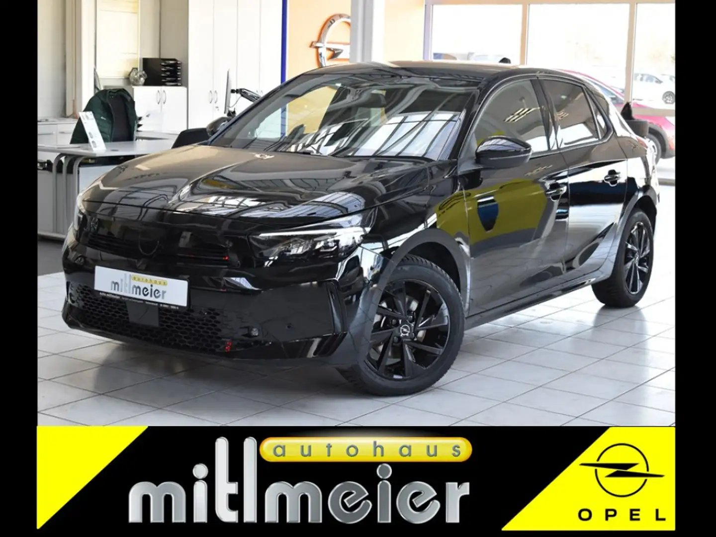 Opel Corsa Facelift 1.2T GS. Matrix-LED NAVI Klimaaut Noir - 1