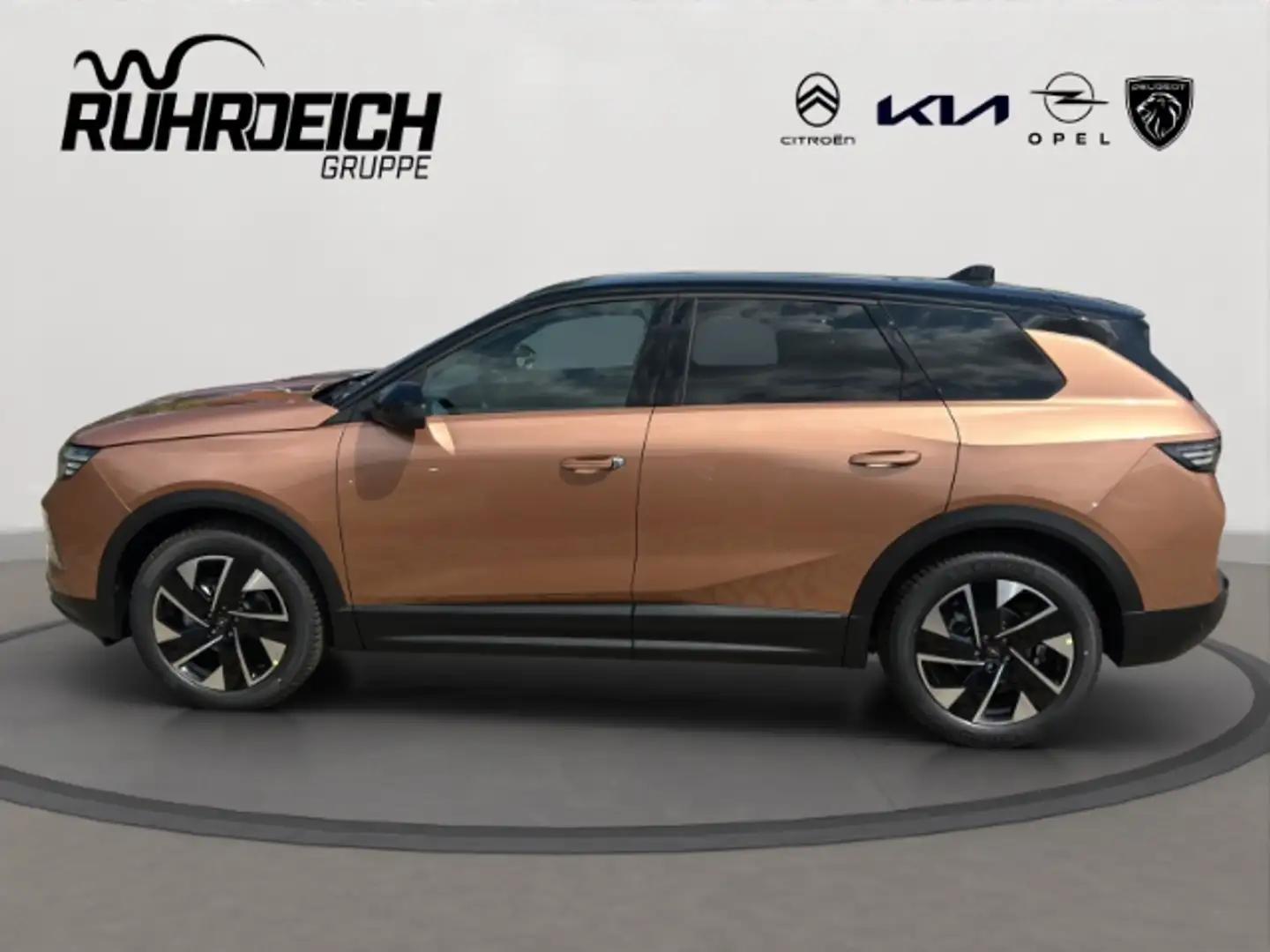 Opel Grandland GS HUD El. Panodach Navi Soundsystem LED Blendfrei Bronze - 2