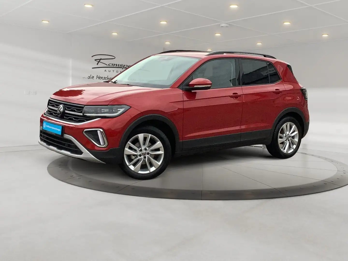 Volkswagen T-Cross 1.5 TSI DSG AHK ACC Matrix Navi Kamera Rot - 2