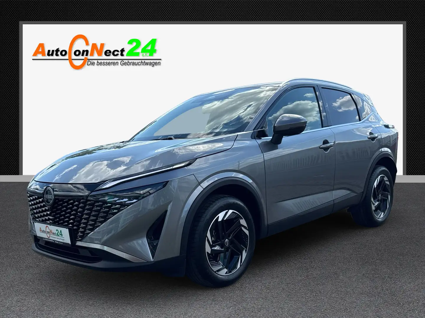 Nissan Qashqai N-Connecta XTronic *Navi/LED/Kamera360/PDC/Winterp Grijs - 1