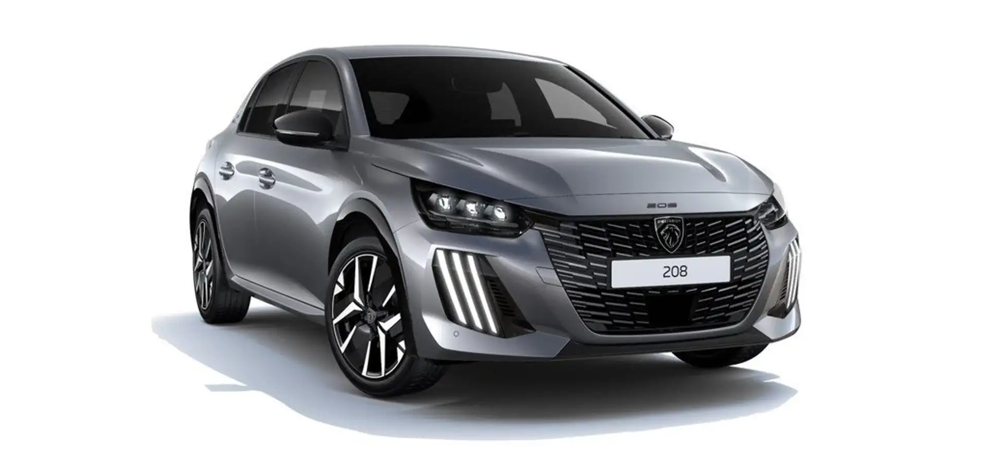 Peugeot 208 5P GT HYBRID 145 eDCS6 Gris - 2