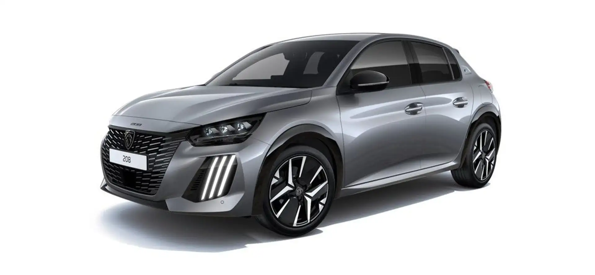 Peugeot 208 5P GT HYBRID 145 eDCS6 Gris - 1