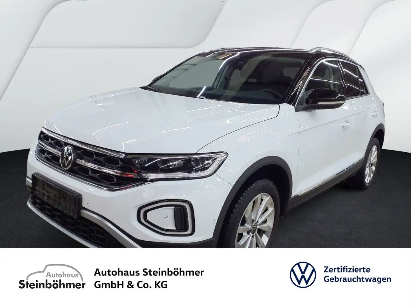 Volkswagen T-Roc Style 1.5 TSI DSG Navi LED AHK Sitzhzg. Wit - 1