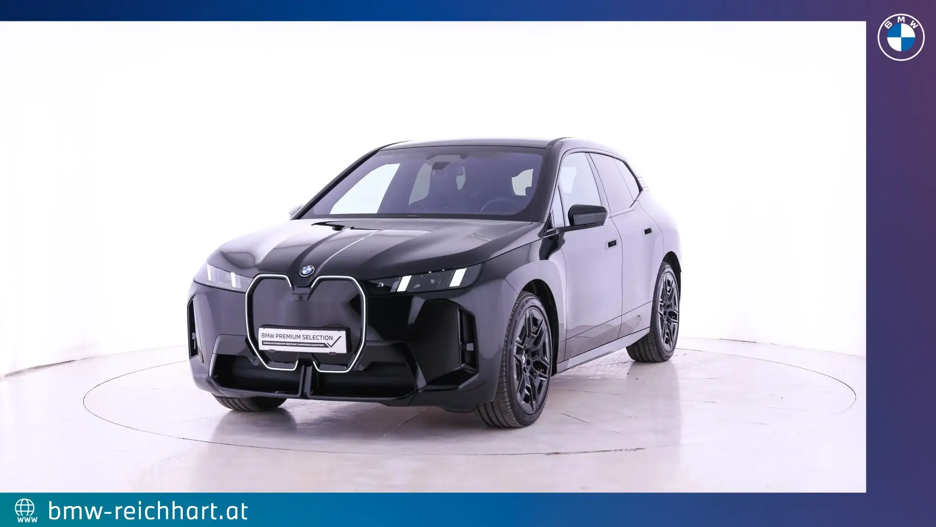 BMW iX xDrive45 Schwarz - 1