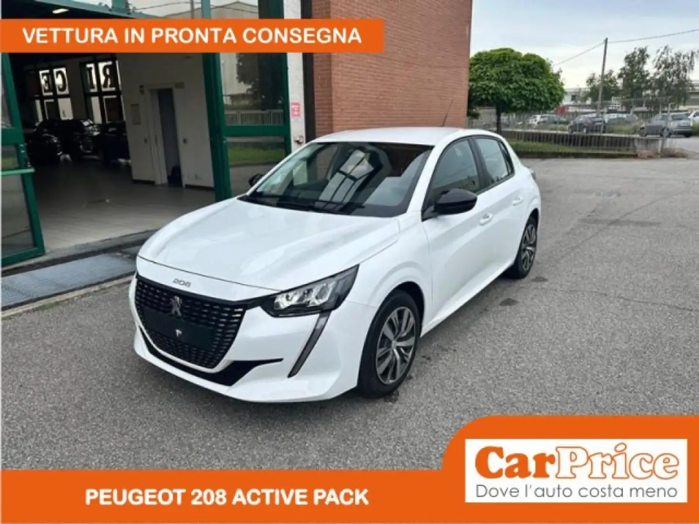 Peugeot 208 5 Porte 1.2 100CV Active Pack Bianco - 1