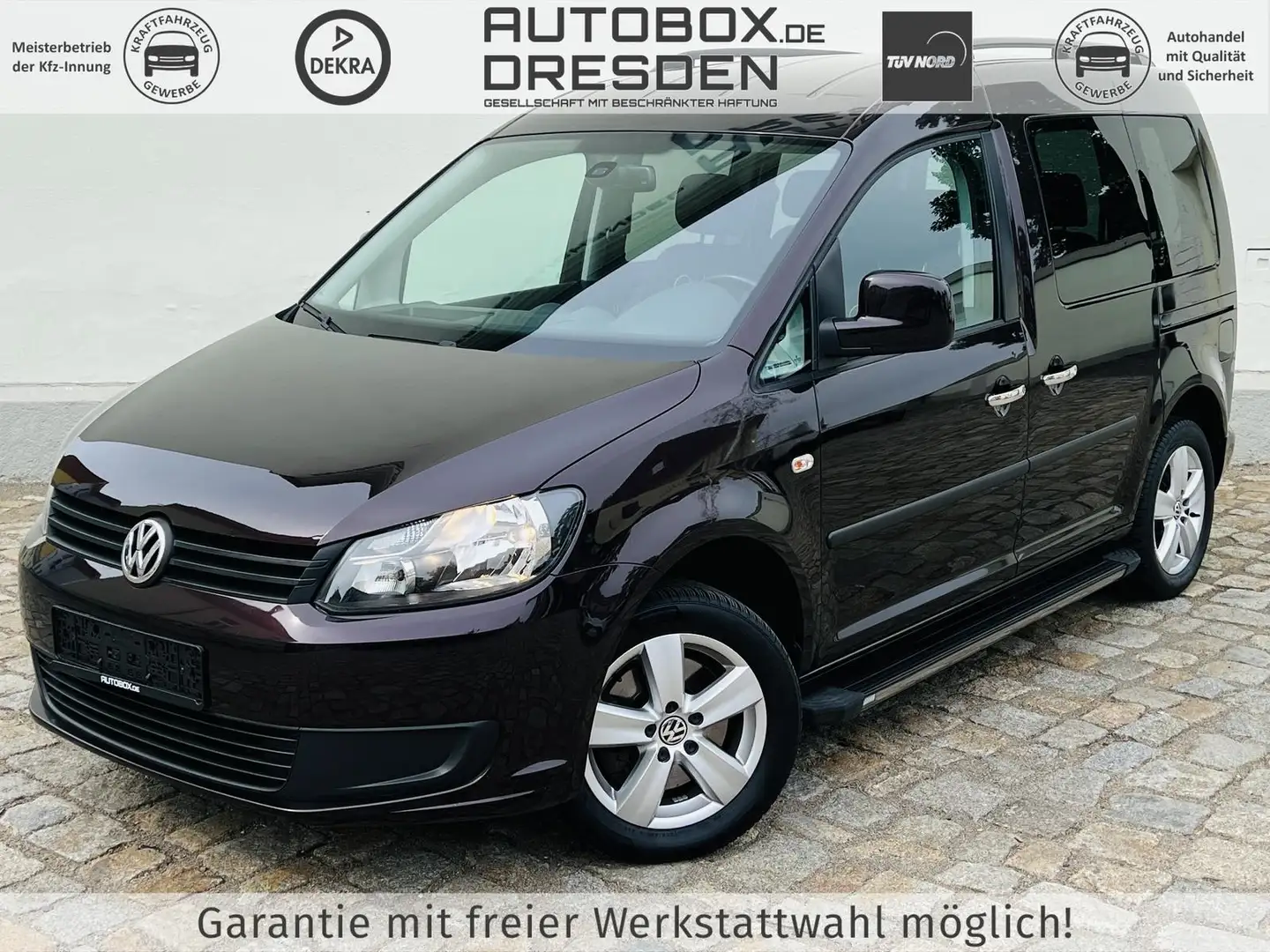 Volkswagen Caddy 2.0 TDI Roncalli +AHK+KLIMA+SHZ+PDC+TEMPO+ Zwart - 1
