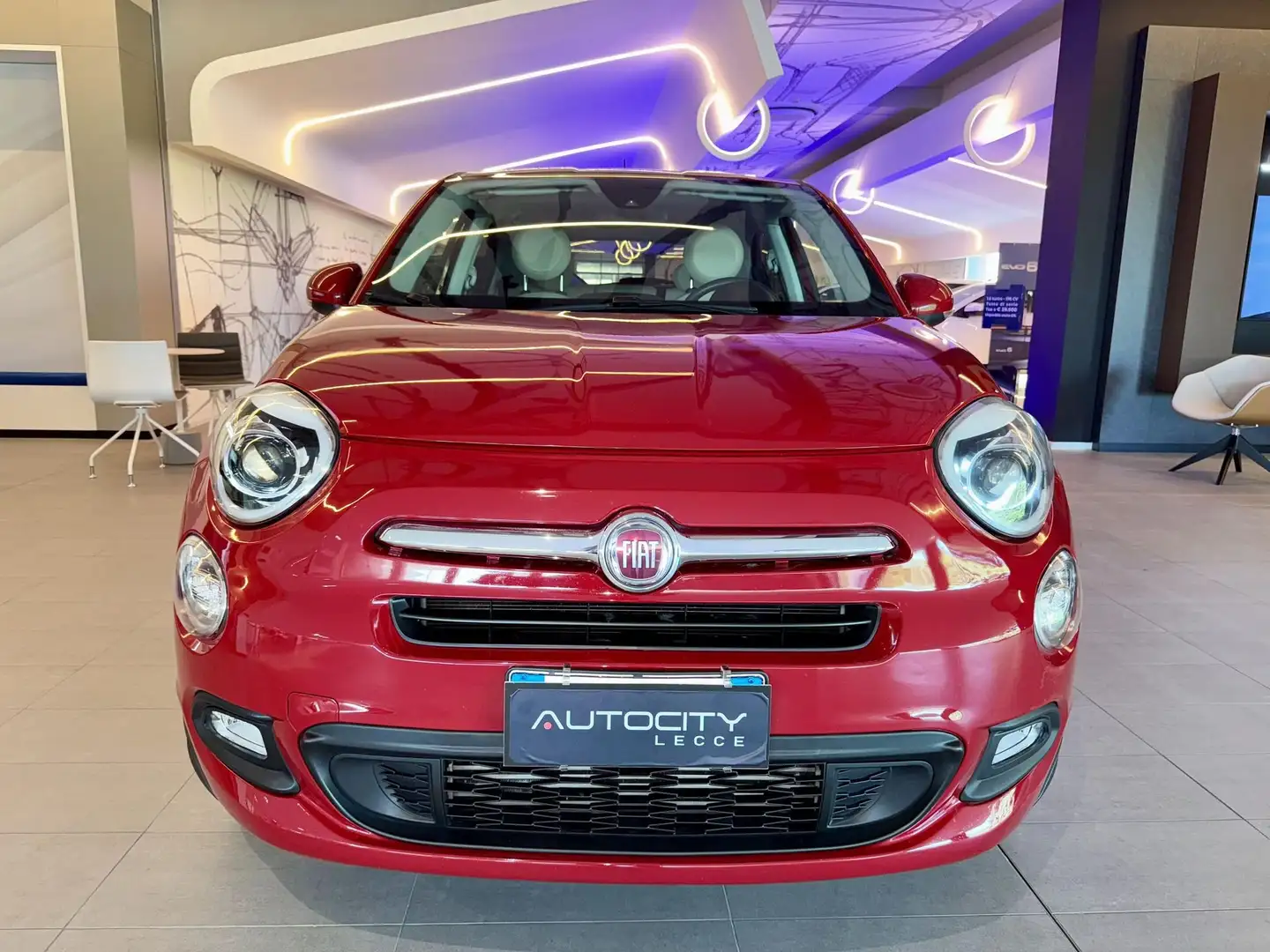 Fiat 500X 1.6 MJT BUSINESS 120CV DIESEL Rosso - 2