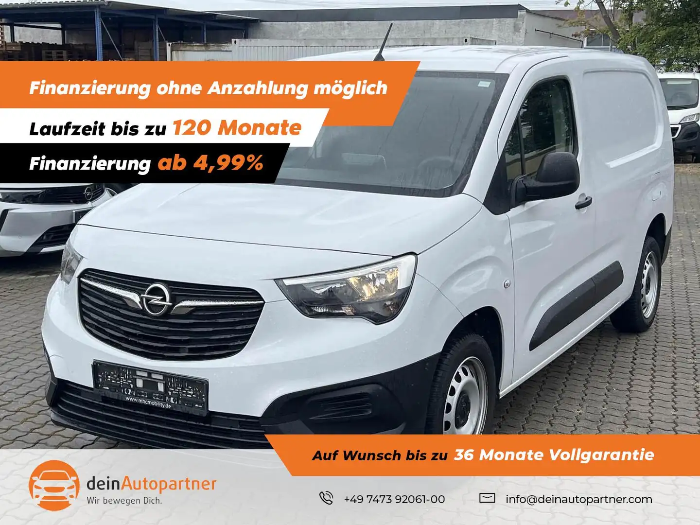 Opel Combo Cargo XL 1,5 CDTI Edition KLIMA/PDC/FLÜGELTÜREN Weiß - 1