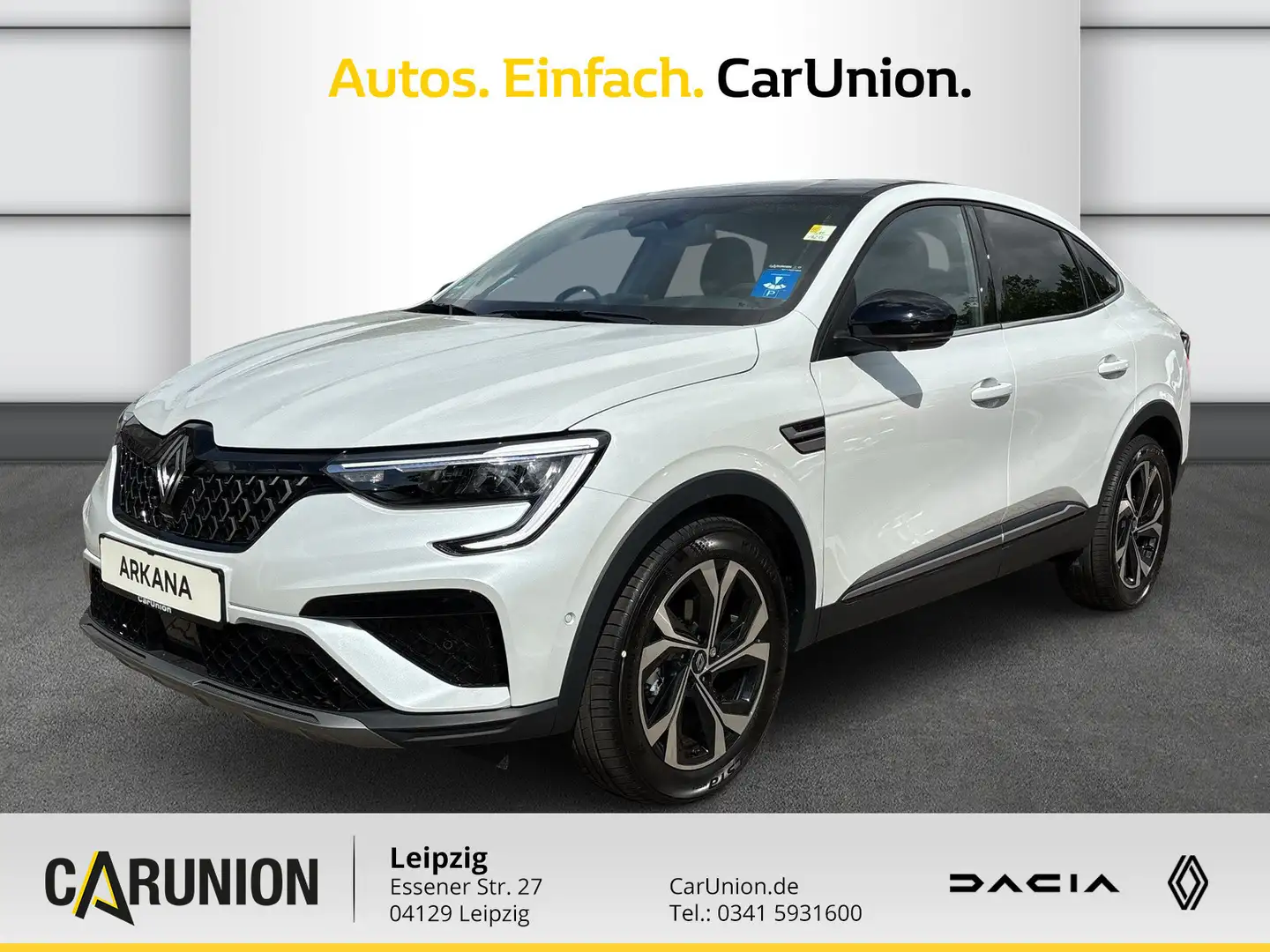 Renault Arkana TECHNO Mild Hybrid 140 EDC Weiß - 1
