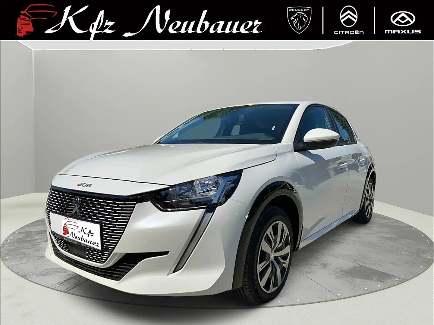 Peugeot e-208 50kWh Active Weiß - 1