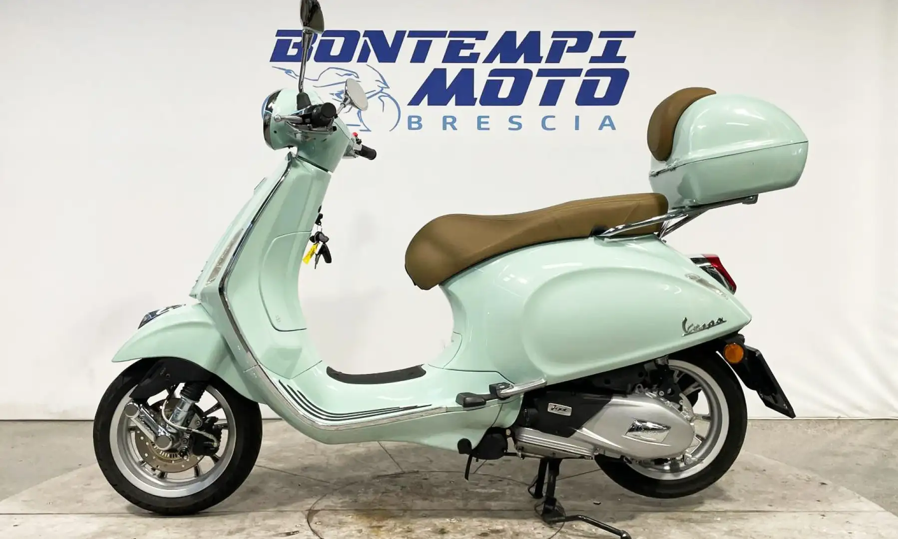 Vespa Primavera 125 2020 ABS 3V -  BAULETTO IN TINTA ORIGINALE VESPA Verde - 2