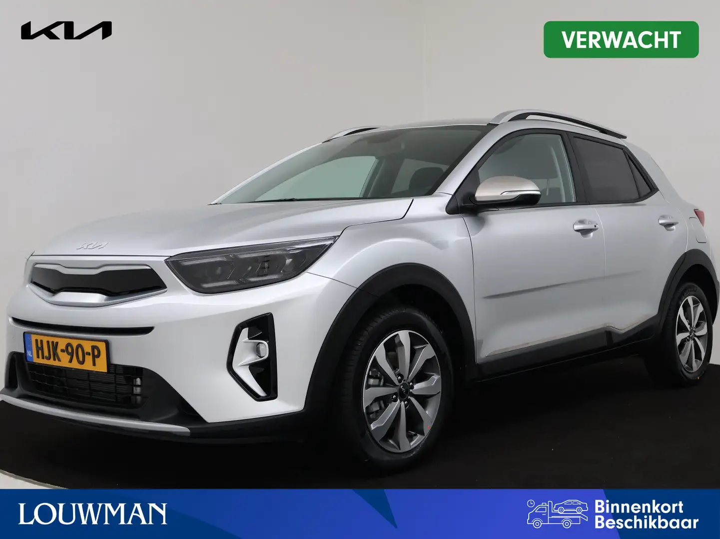 Kia Stonic 1.0 T-GDi MHEV DynamicPlusLine | Company Car | App Grijs - 1