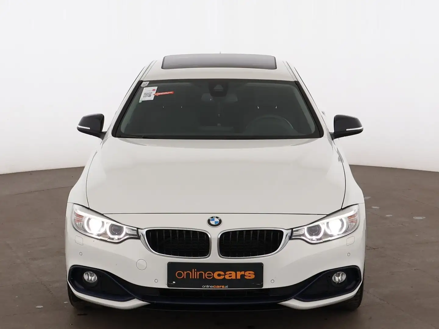 BMW 420 d Gran Coupe xDrive Sport Line Aut XENON SKY Weiß - 2