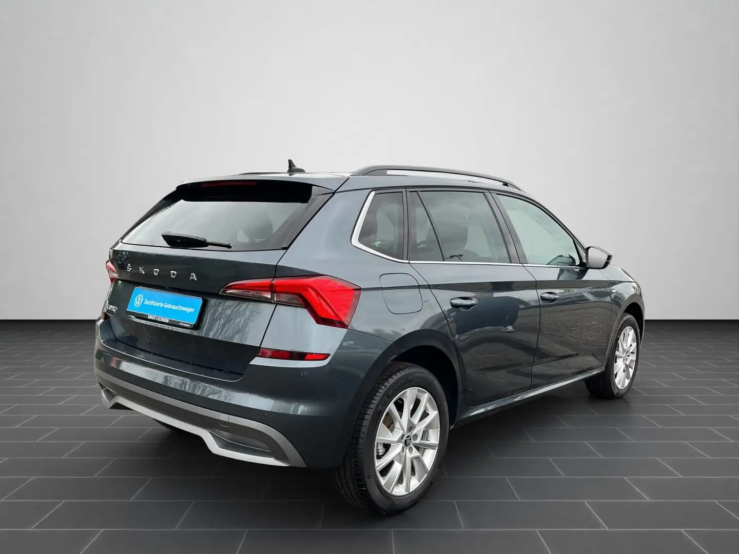 Skoda Kamiq 1.0 TSI DSG Ambition ACC+Navi+LED+Sitzhzg Gris - 2