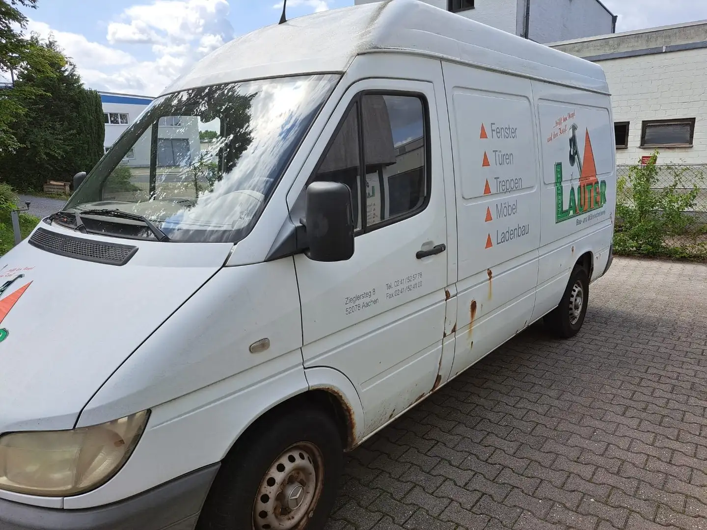 Mercedes-Benz Sprinter 211 CDI Sprinter 211 CDI 902.611 Blanc - 2