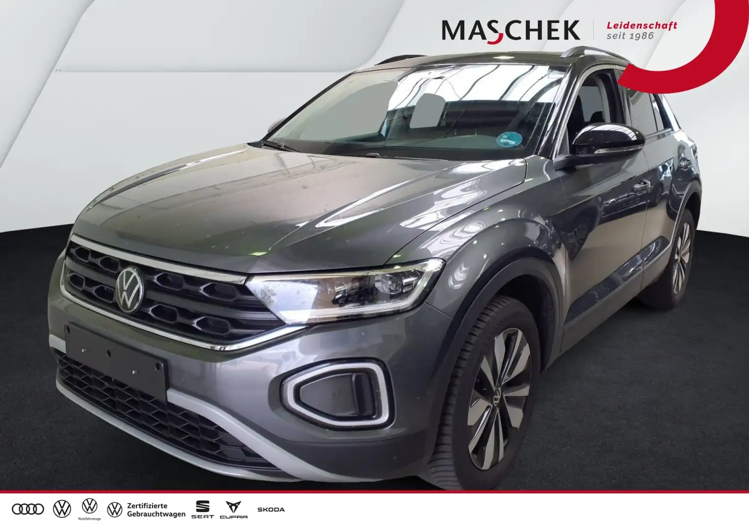 Volkswagen T-Roc Goal 2.0 TDI DSG AHK Navi Kamera GRA Sitzh. Schwarz - 1