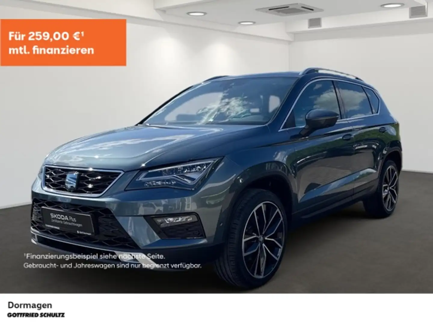 SEAT Ateca Xcellence 4Drive DSG 4 DRIVE AHK PANO KAMERA NAVI Grau - 1