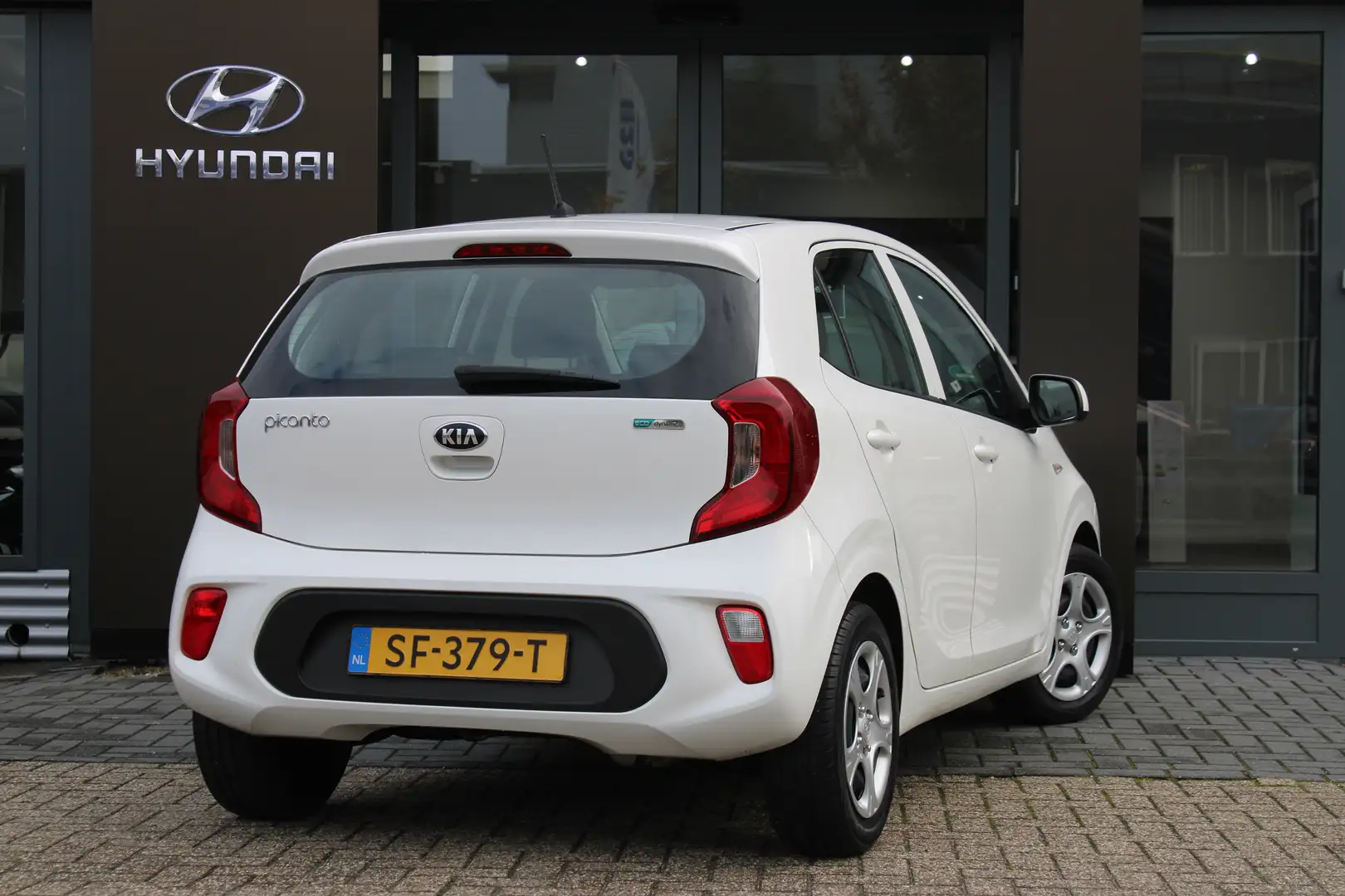 Kia Picanto 1.0 CVVT EconomyPlusLine | Airco | Bluetooth-Telef Blanc - 2