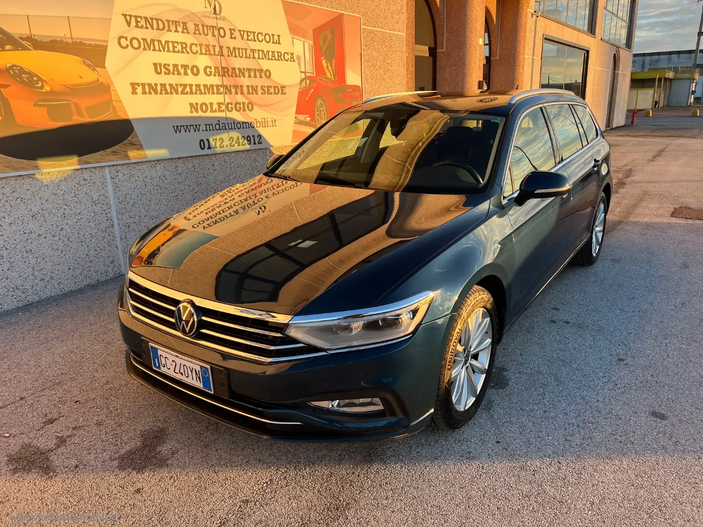 Volkswagen Passat Variant Var. 2.0 TDI EVO DSG Business FARI LED STUPENDA Blu/Azzurro - 1