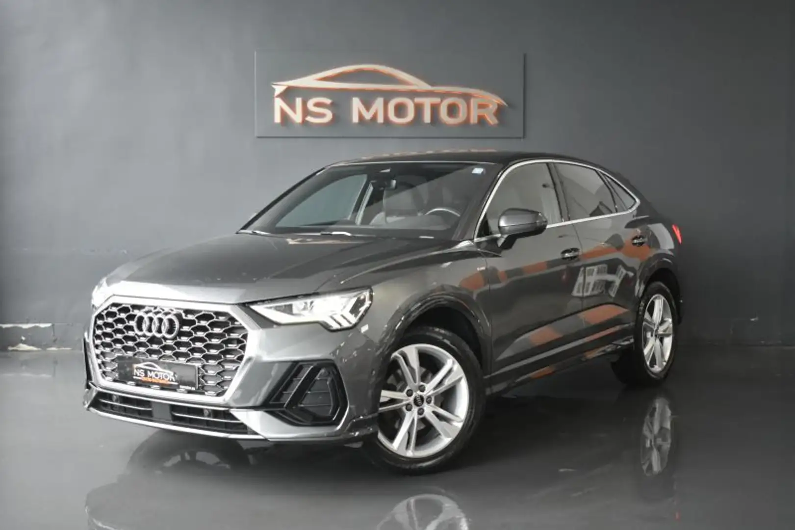 Audi Q3 Sportback 35 TDI S line S tronic Gris - 1