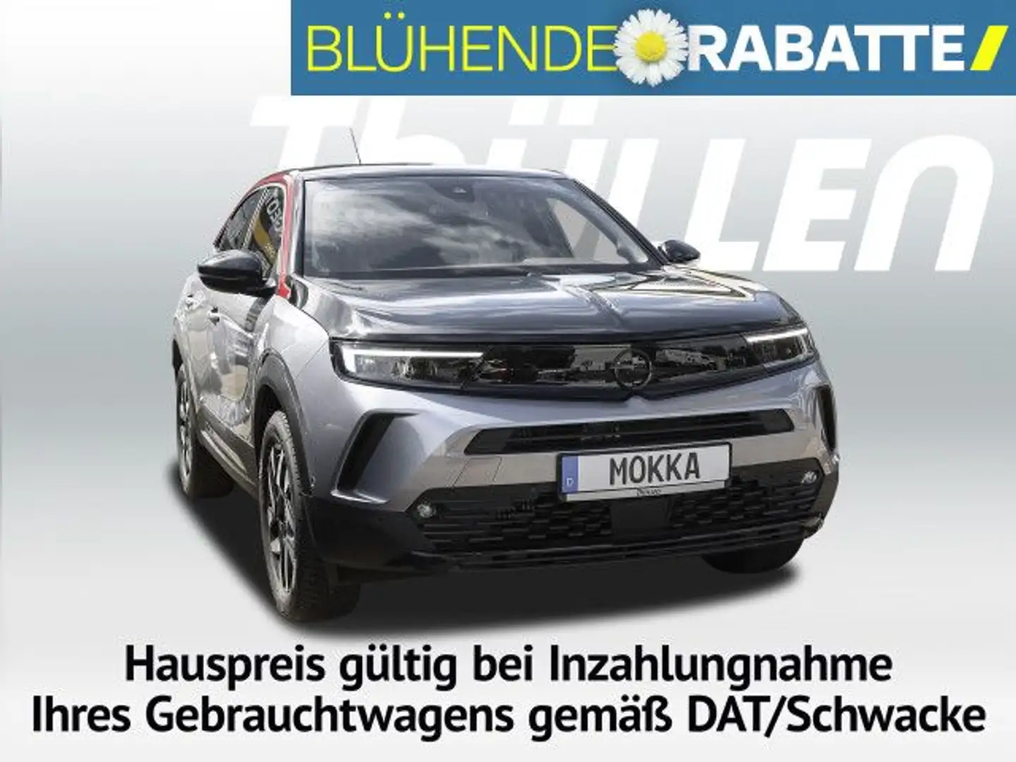 Opel Mokka GS 1.2 Turbo Bluetooth Navi LED Klima Gris - 1