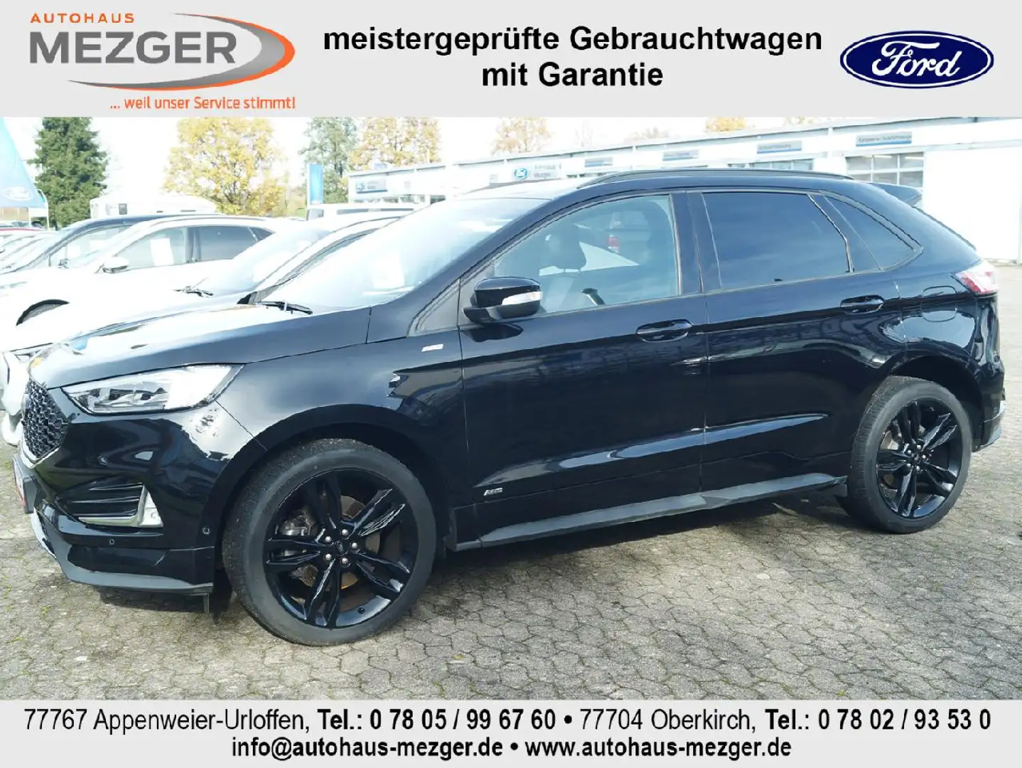 Ford Edge ST-Line 4x4 Schwarz - 2
