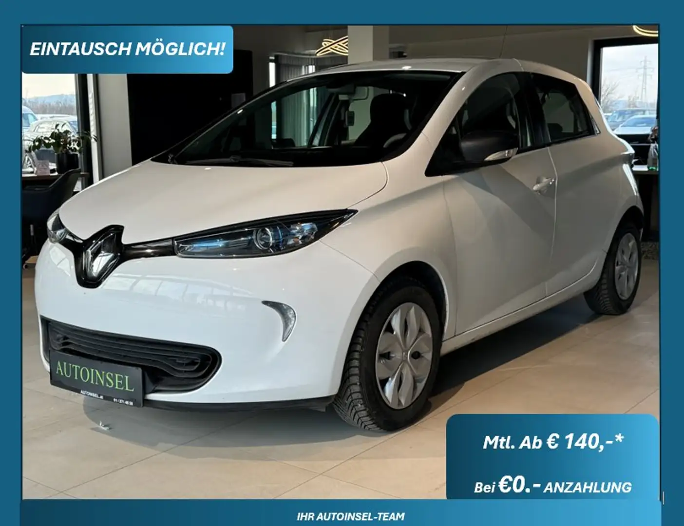 Renault ZOE Life Weiß - 1