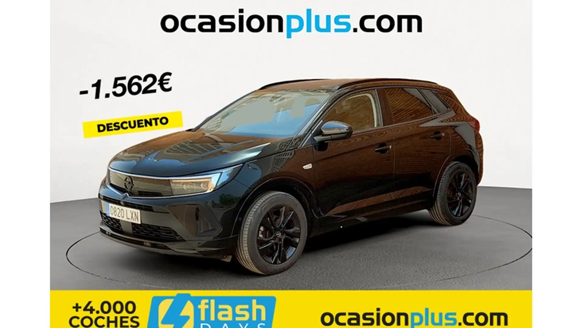 Opel Grandland 1.2T S&S GS Line Aut. 130 Zwart - 1