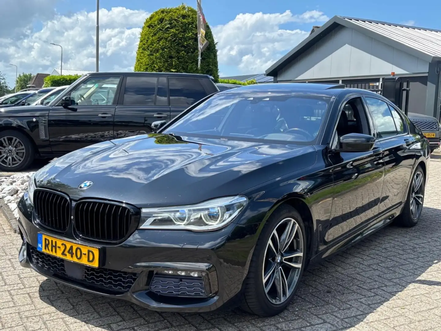 BMW 730 7-serie 730D 2017 Zwart M-Pakket Schuifdak 730XD Noir - 1