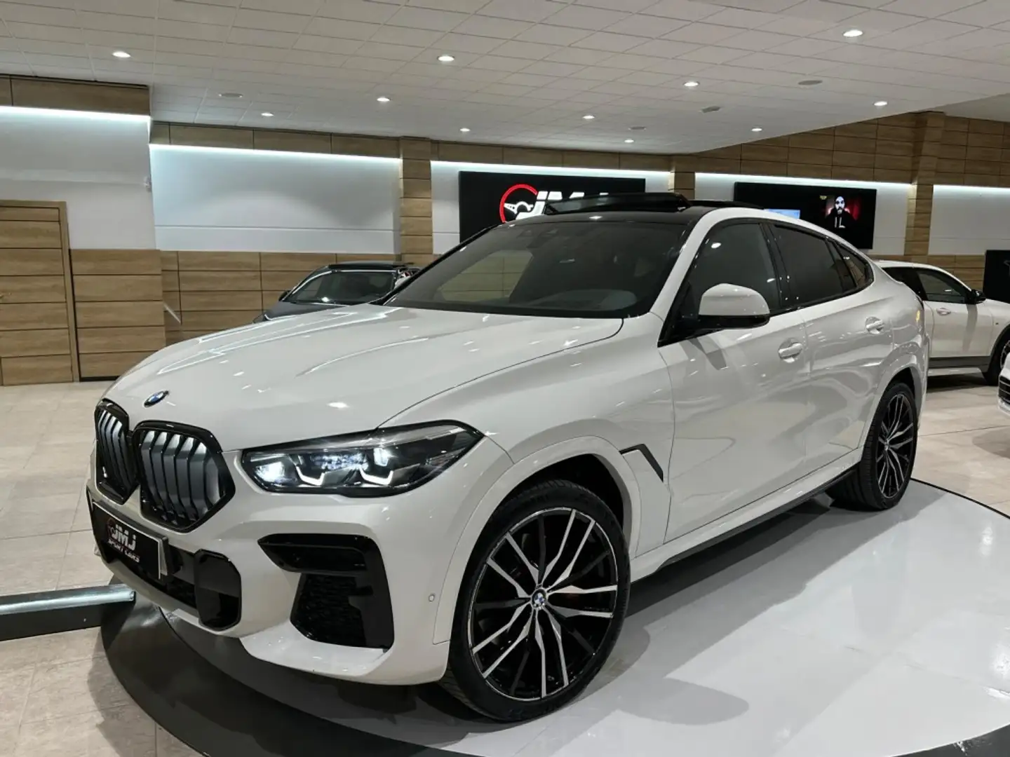 BMW X6 xDrive 30dA Blanc - 1